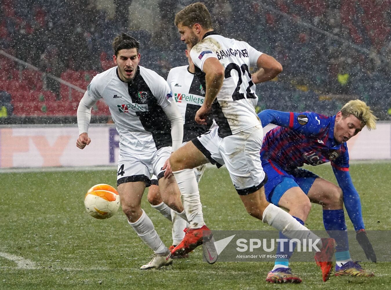Russia Soccer Champions League CSKA - Wolfsberger