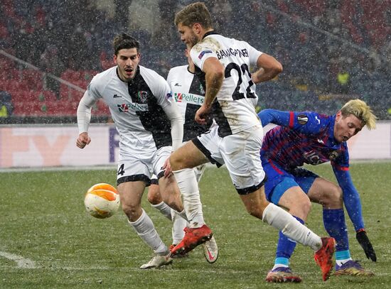 Russia Soccer Champions League CSKA - Wolfsberger
