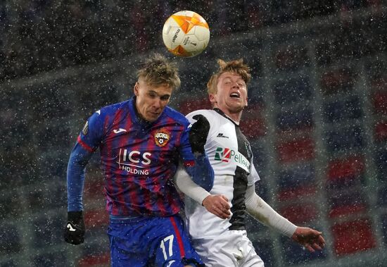 Russia Soccer Champions League CSKA - Wolfsberger