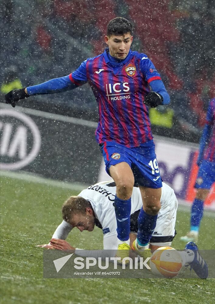 Russia Soccer Champions League CSKA - Wolfsberger