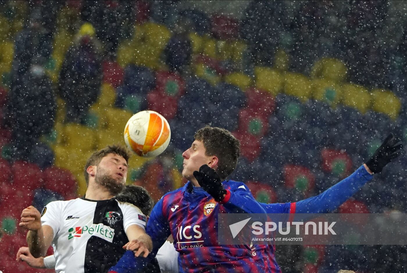 Russia Soccer Champions League CSKA - Wolfsberger