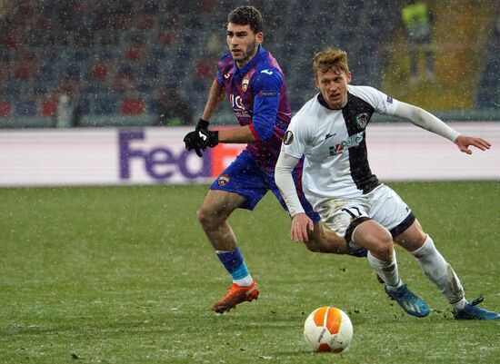 Russia Soccer Champions League CSKA - Wolfsberger