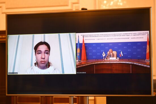 International Research and Training Conference ‘SCO University: Global Challenges and Opportunities for Sustainable Development until 2030. Day two