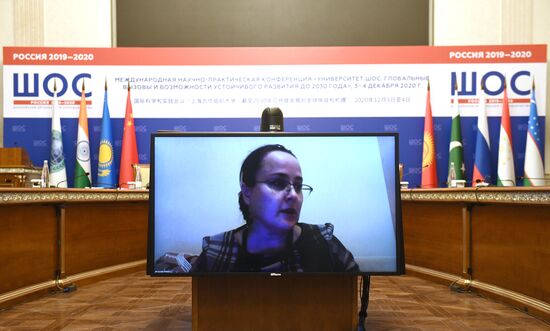 International Research and Training Conference ‘SCO University: Global Challenges and Opportunities for Sustainable Development until 2030. Day two