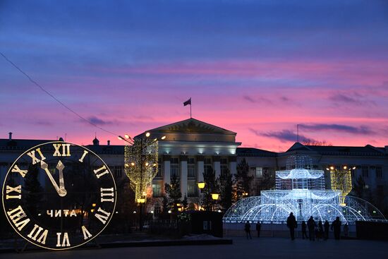 Russia New Year Preparations