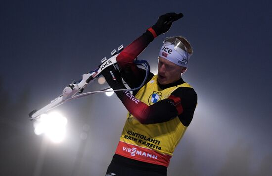 Finland Biathlon World Cup Men Pursuit
