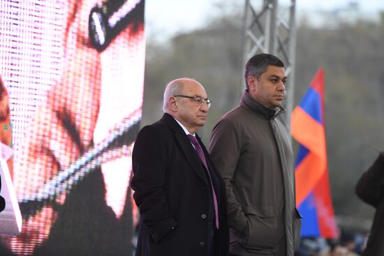 Armenia Nagorno-Karabakh Ceasefire Protests