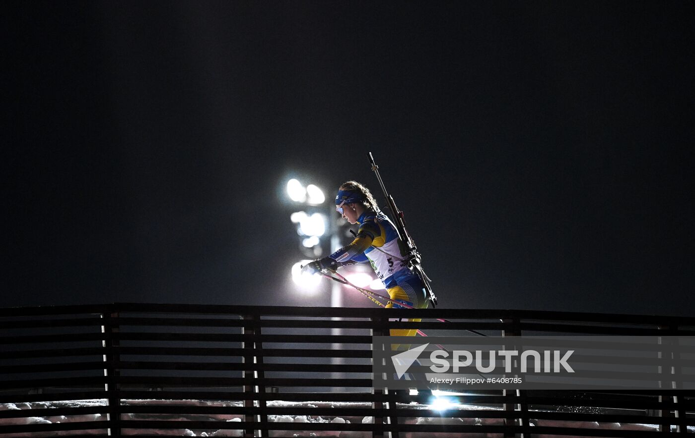 Finland Biathlon World Cup Women Relay