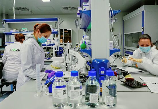 Russia Coronavirus Vaccine Production