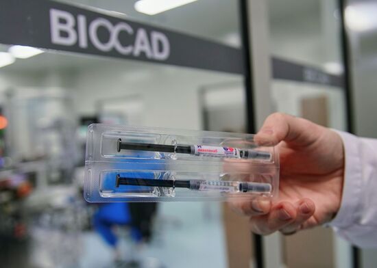 Russia Coronavirus Vaccine Production