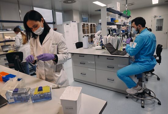 Russia Coronavirus Vaccine Production