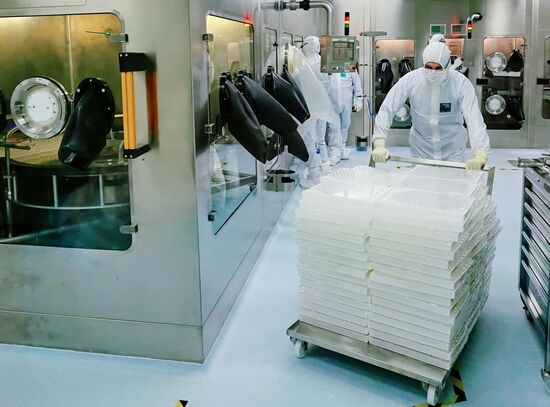Russia Coronavirus Vaccine Production