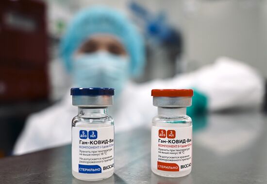 Russia Coronavirus Vaccine Production
