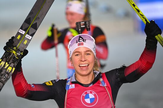 Finland Biathlon World Cup Women Pursuit