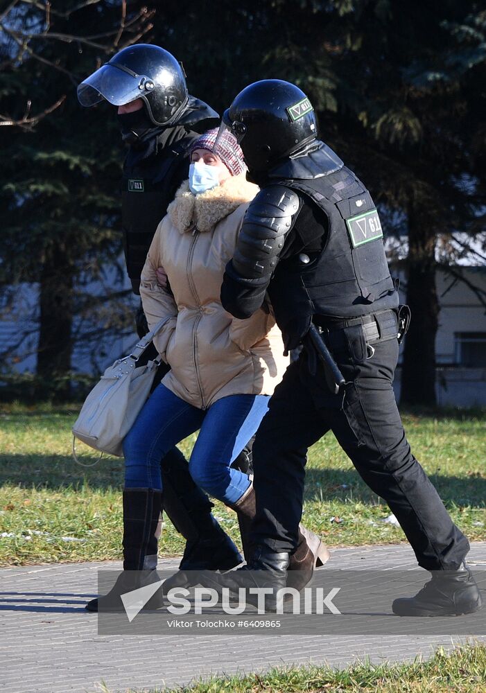 Belarus Presidential Election Protest