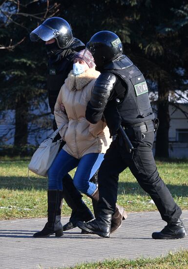 Belarus Presidential Election Protest