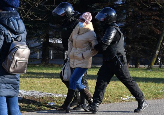 Belarus Presidential Election Protest