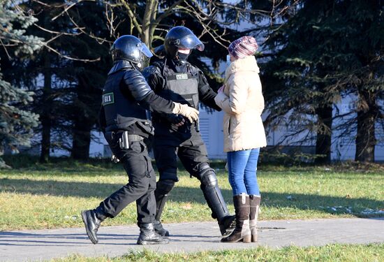 Belarus Presidential Election Protest