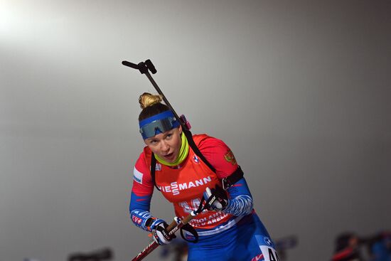 Finland Biathlon World Cup Women Pursuit