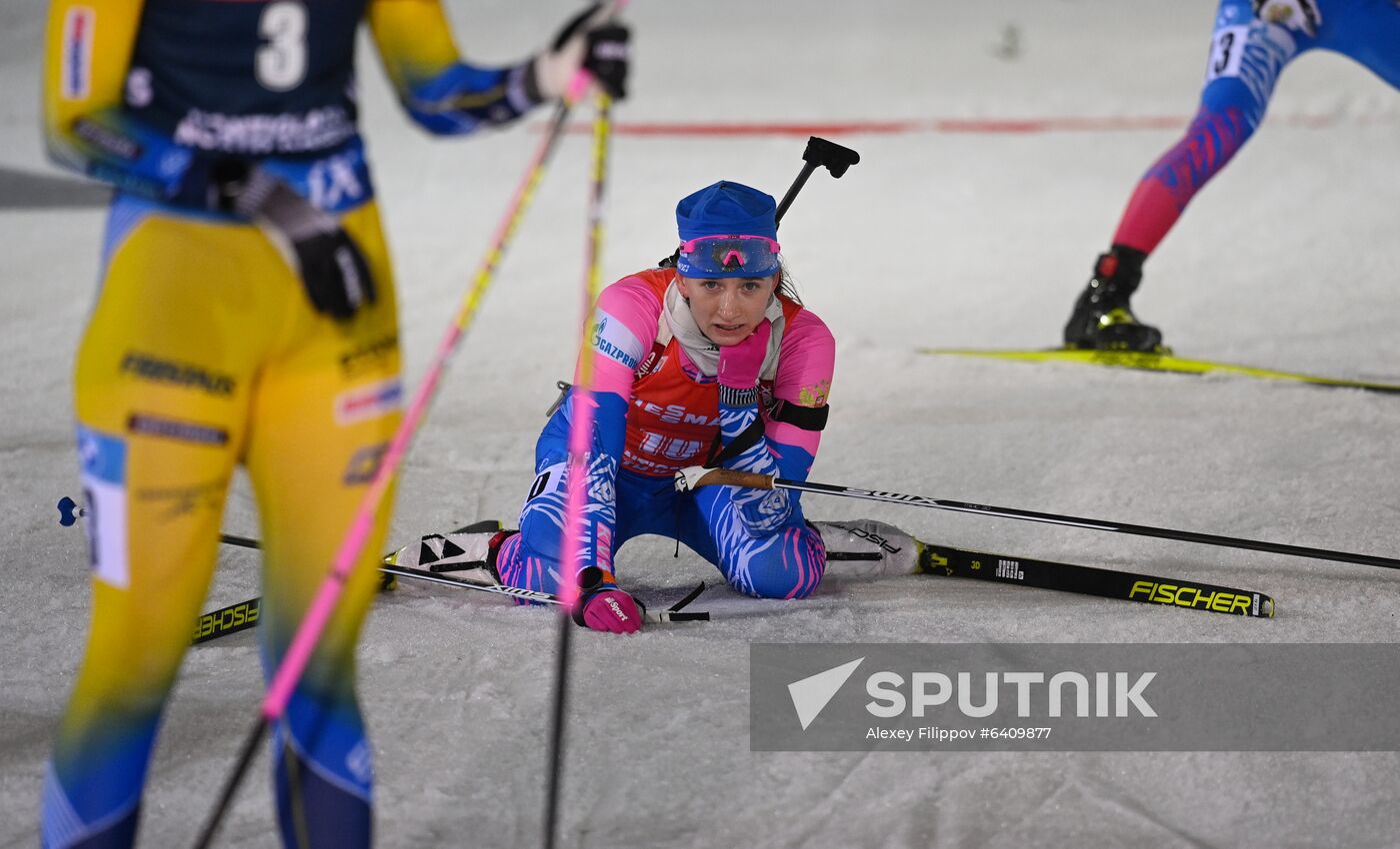 Finland Biathlon World Cup Women Pursuit