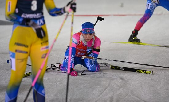 Finland Biathlon World Cup Women Pursuit