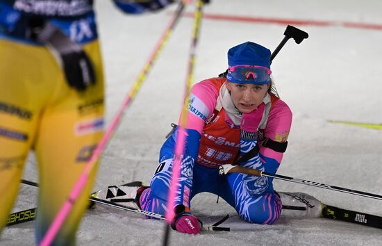 Finland Biathlon World Cup Women Pursuit
