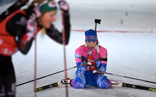 Finland Biathlon World Cup Women Pursuit