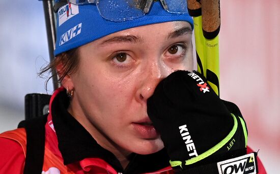 Finland Biathlon World Cup Women Pursuit