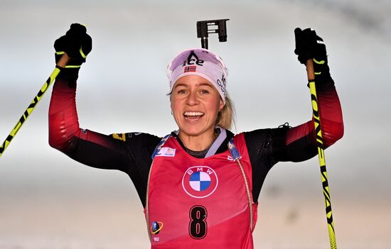 Finland Biathlon World Cup Women Pursuit