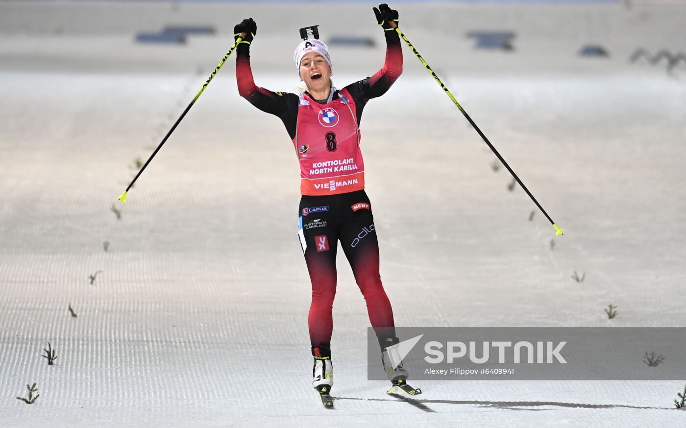 Finland Biathlon World Cup Women Pursuit