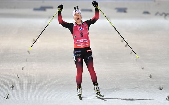 Finland Biathlon World Cup Women Pursuit