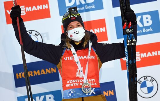 Finland Biathlon World Cup Women Pursuit