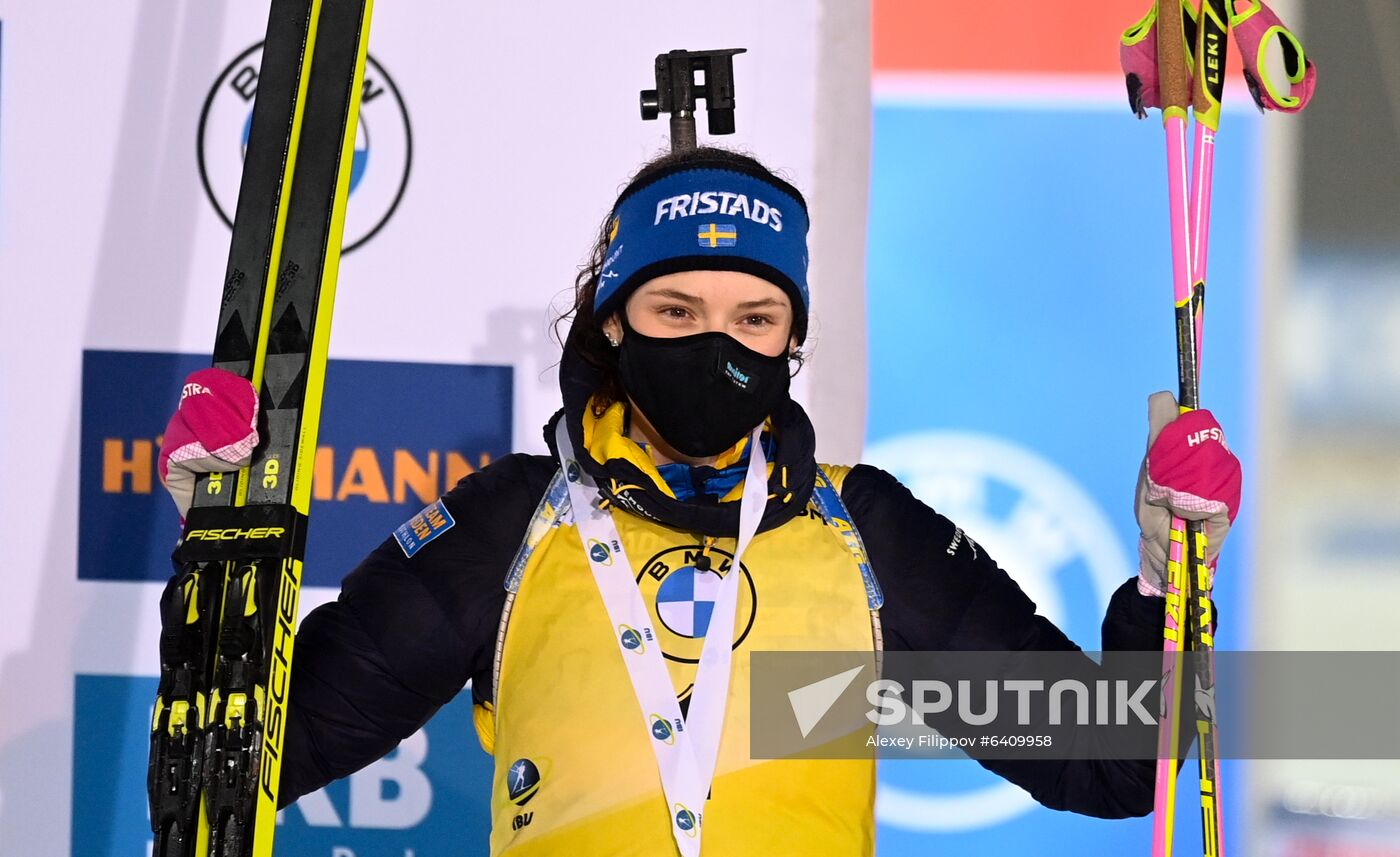 Finland Biathlon World Cup Women Pursuit