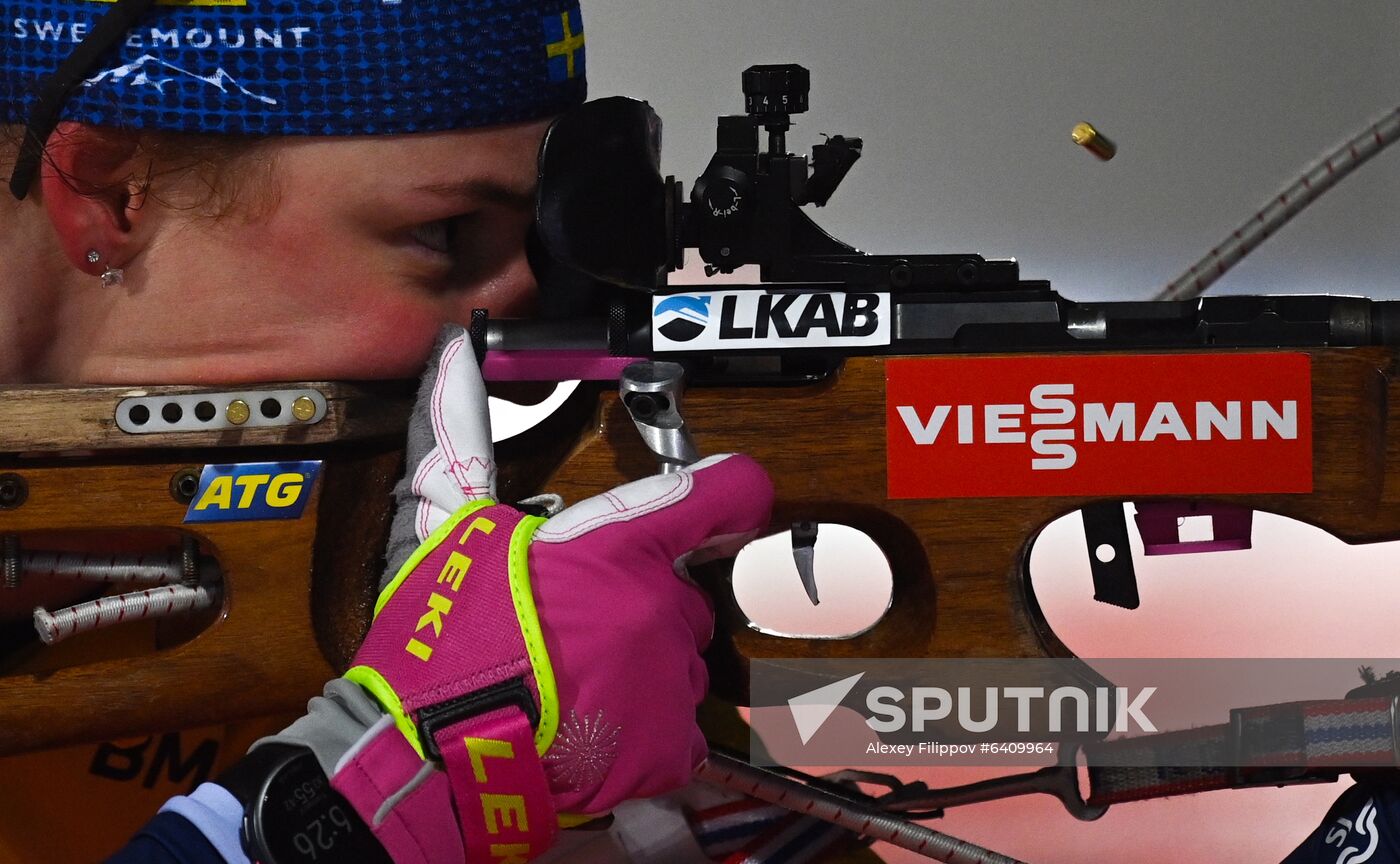 Finland Biathlon World Cup Women Pursuit