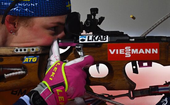 Finland Biathlon World Cup Women Pursuit
