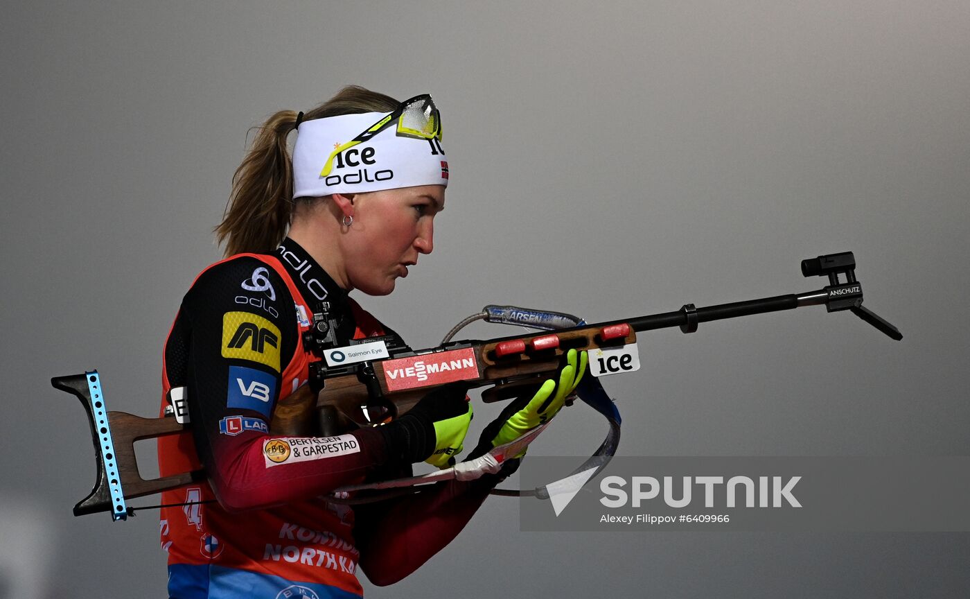 Finland Biathlon World Cup Women Pursuit