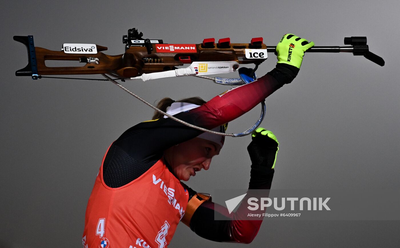 Finland Biathlon World Cup Women Pursuit
