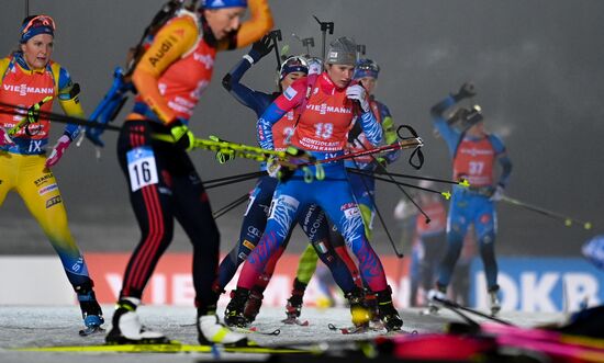 Finland Biathlon World Cup Women Pursuit
