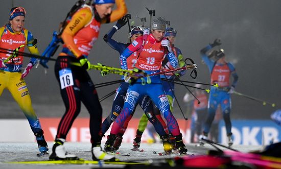 Finland Biathlon World Cup Women Pursuit