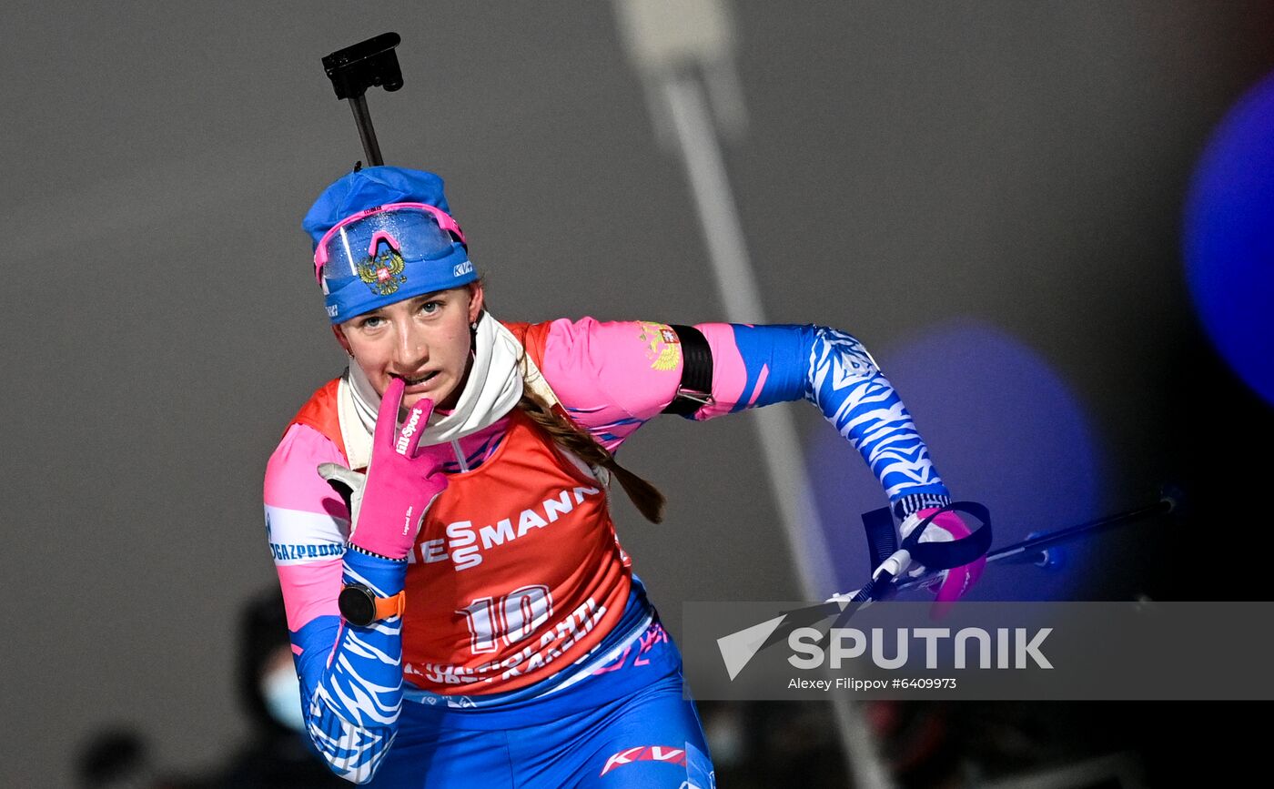 Finland Biathlon World Cup Women Pursuit