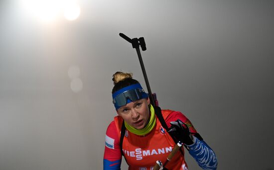 Finland Biathlon World Cup Women Pursuit