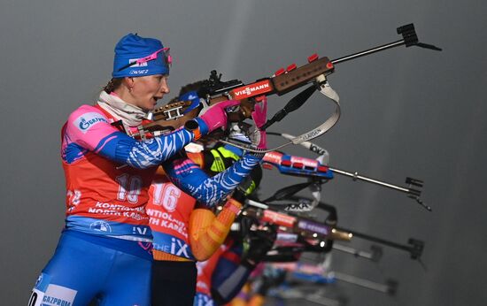 Finland Biathlon World Cup Women Pursuit