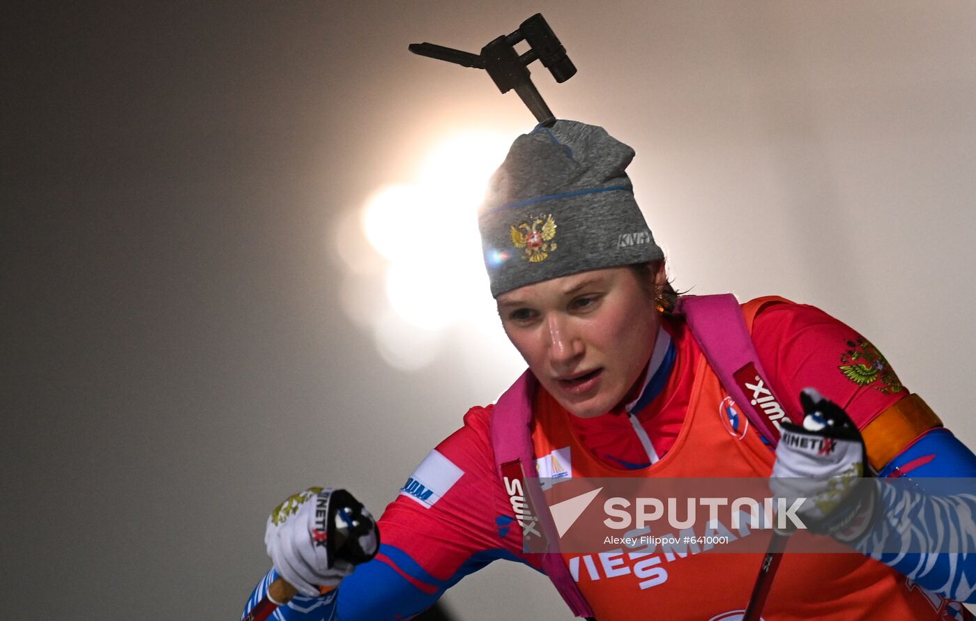 Finland Biathlon World Cup Women Pursuit