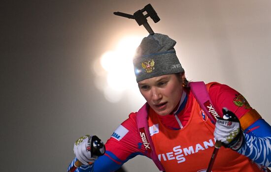 Finland Biathlon World Cup Women Pursuit