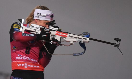 Finland Biathlon World Cup Women Pursuit