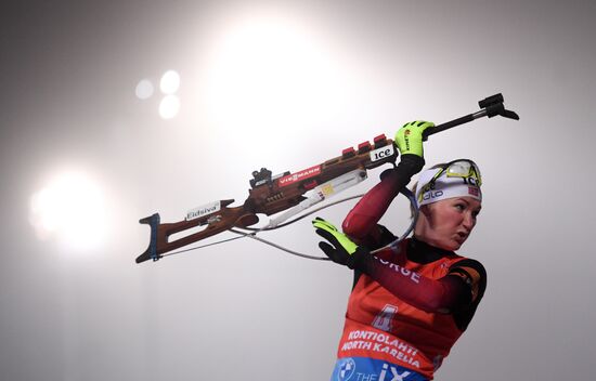 Finland Biathlon World Cup Women Pursuit