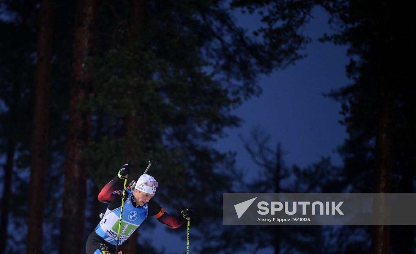 Finland Biathlon World Cup Men Relay