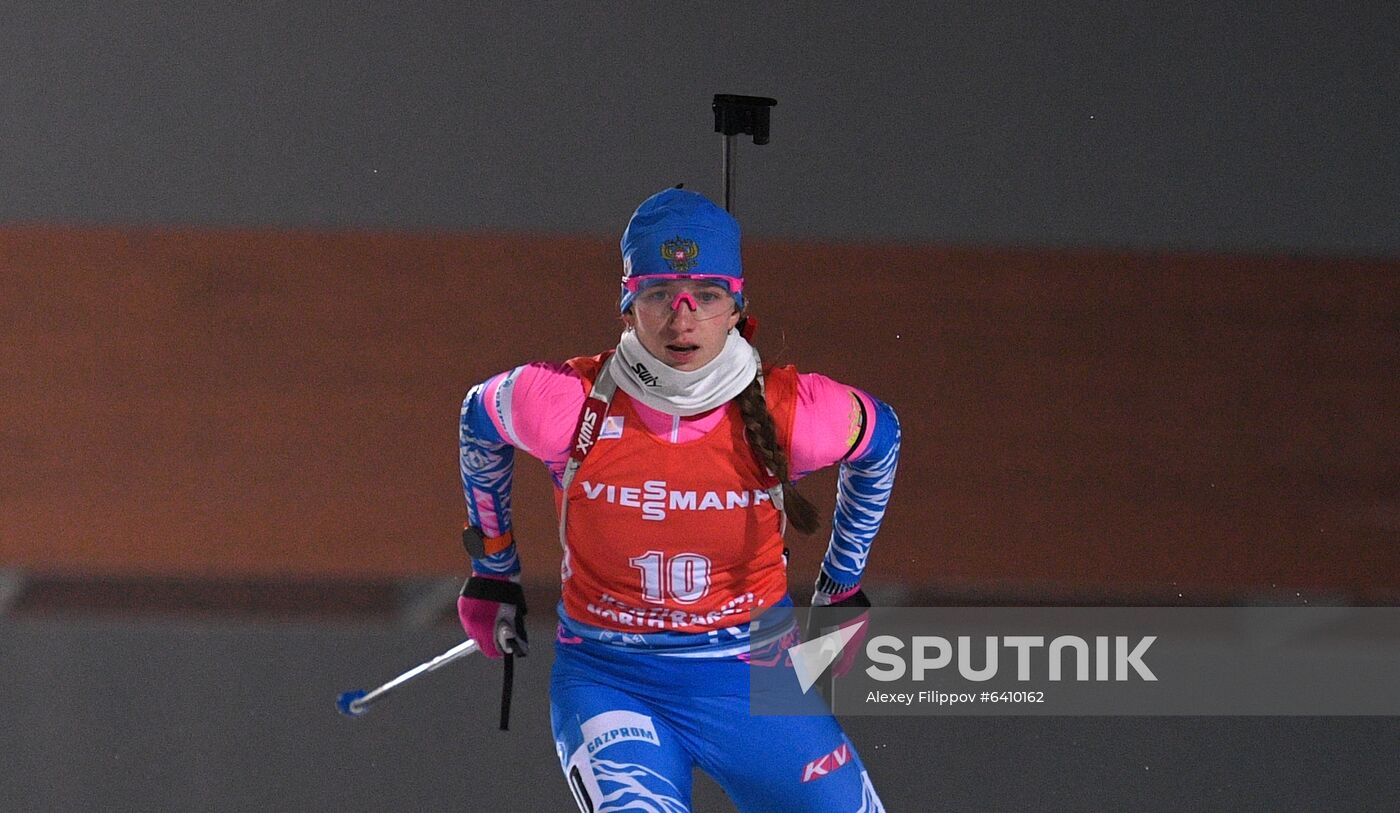 Finland Biathlon World Cup Women Pursuit