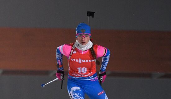 Finland Biathlon World Cup Women Pursuit