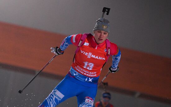 Finland Biathlon World Cup Women Pursuit